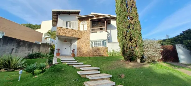 Casa de Condomínio com 4 Quartos para venda ou aluguel, 335m² no Marambaia, Vinhedo