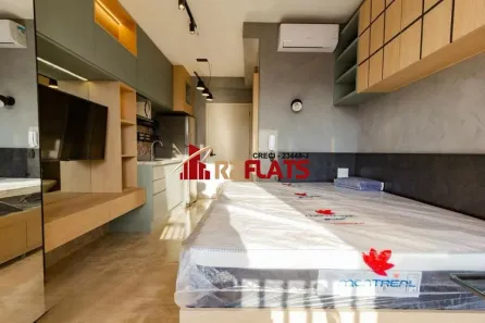 Flat com 1 Quarto à venda, 25m² no Jardim das Acácias, São Paulo