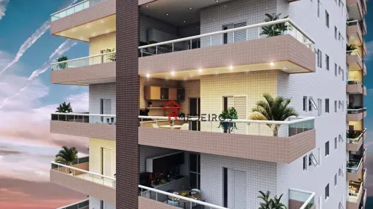Apartamento com 2 Quartos à venda, 70m² no Real, Praia Grande