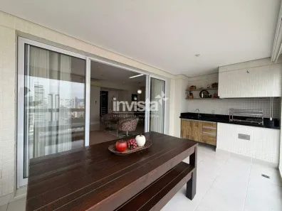 Apartamento com 3 Quartos à venda, 155m² no Embaré, Santos