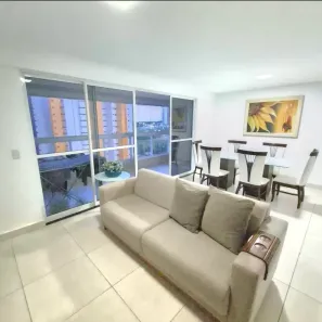 Apartamento com 4 Quartos para alugar, 131m² no Miramar, João Pessoa