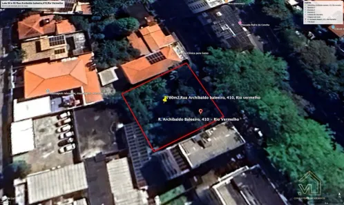 Lote/Terreno à venda, 780m² no Rio Vermelho, Salvador