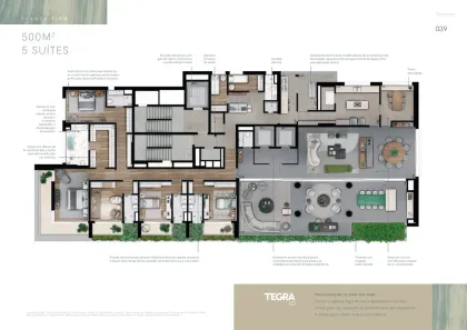 Apartamento com 5 Quartos à venda, 500m² no Vila Nova Conceição, São Paulo