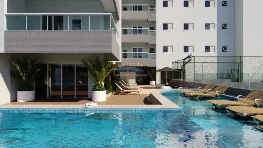 Apartamento com 2 Quartos à venda, 71m² no Guilhermina, Praia Grande