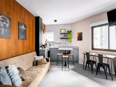Flat com 1 Quarto à venda, 30m² no Jardim Paulista, São Paulo