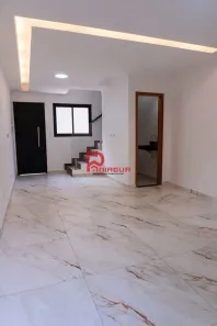 Casa de Condomínio com 2 Quartos à venda, 54m² no Maracanã, Praia Grande