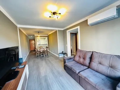 Apartamento com 3 Quartos para alugar, 94m² no Loteamento João Batista Julião, Guarujá
