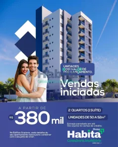 Apartamento com 2 Quartos à venda, 50m² no Bancários, João Pessoa