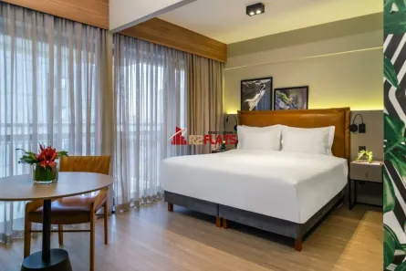 Flat com 1 Quarto à venda, 35m² no Itaim Bibi, São Paulo