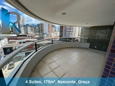Apartamento com 4 Quartos à venda, 175m² no Graça, Salvador