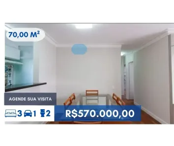 Apartamento com 3 Quartos à venda, 70m² no Vila Polopoli, São Paulo