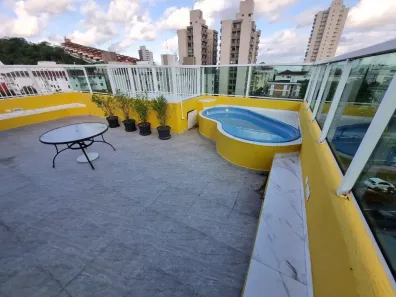 Cobertura com 3 Quartos para alugar, 140m² no Enseada, Guarujá