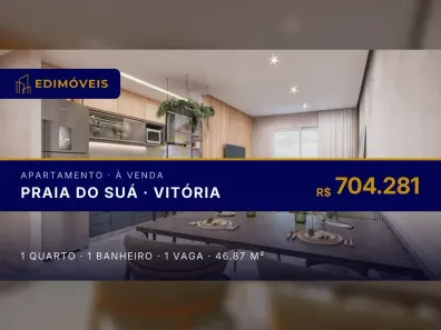 Apartamento com 1 Quarto à venda, 46m² no Praia do Suá, Vitória