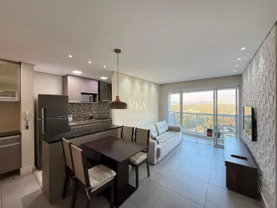Apartamento com 1 Quarto para venda ou aluguel, 50m² no Melville Empresarial I e II, Barueri