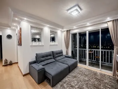 Apartamento com 2 Quartos para alugar, 55m² no Centro, Barueri