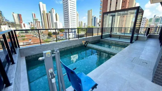 Flat com 1 Quarto à venda, 28m² no Manaíra, João Pessoa