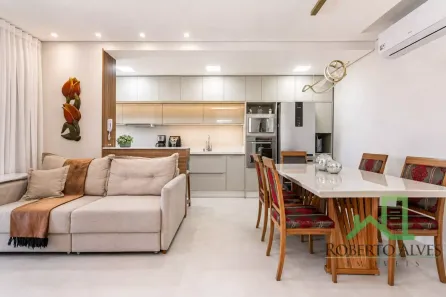 Apartamento com 2 Quartos para alugar, 80m² no Jurerê Internacional, Florianópolis