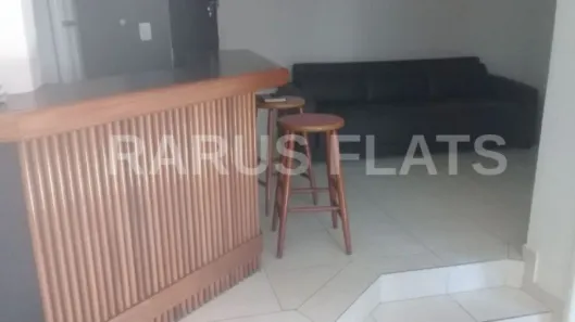 Flat com 1 Quarto para alugar, 48m² no Cidade Monções, São Paulo