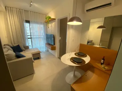 Apartamento com 1 Quarto para alugar, 35m² no Indianópolis, São Paulo