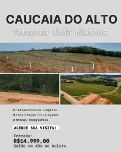 Lote/Terreno à venda, 500m² no Centro (Caucaia do Alto), Cotia