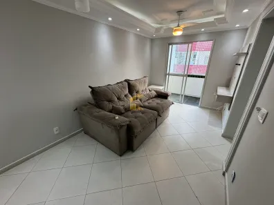 Apartamento com 2 Quartos para alugar, 52m² no Canto do Forte, Praia Grande