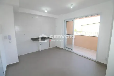 Apartamento com 2 Quartos para alugar, 44m² no Jardim Topázio, São José dos Campos