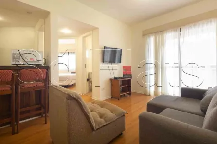 Flat com 1 Quarto para alugar, 42m² no Vila Nova Conceição, São Paulo