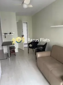 Flat com 1 Quarto para alugar, 35m² no Moema, São Paulo