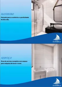 Apartamento com 2 Quartos à venda, 50m² no Macuco, Santos