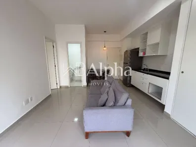 Apartamento com 1 Quarto para alugar, 49m² no Tamboré, Santana de Parnaíba