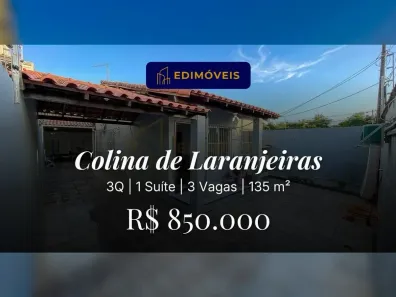 Casa com 3 Quartos à venda, 135m² no Colina de Laranjeiras, Serra