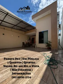 Casa com 3 Quartos à venda, 90m² no Parque 10 de Novembro, Manaus