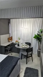 Apartamento com 1 Quarto para alugar, 27m² no Vila Clementino, São Paulo