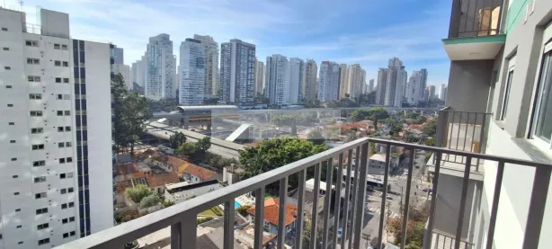 Apartamento com 1 Quarto para alugar, 27m² no Campo Belo, São Paulo