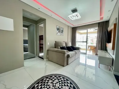 Apartamento com 2 Quartos à venda, 67m² no Loteamento João Batista Julião, Guarujá
