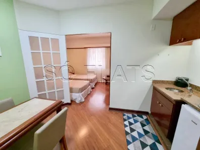 Flat com 1 Quarto para alugar, 29m² no Jardim Paulista, São Paulo