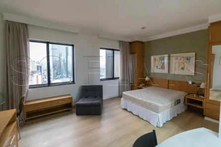 Flat com 1 Quarto para alugar, 28m² no Cidade Mãe do Céu, São Paulo