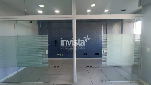 Sala Comercial para alugar, 51m² no Vila Mathias, Santos