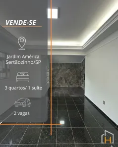 Casa com 3 Quartos à venda, 181m² no Jardim América, Sertãozinho