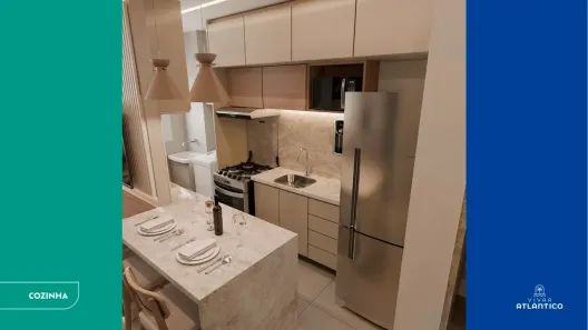 Apartamento com 2 Quartos à venda, 48m² no Jardim Atlântico, Olinda