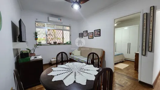 Apartamento com 2 Quartos à venda, 67m² no Gonzaga, Santos