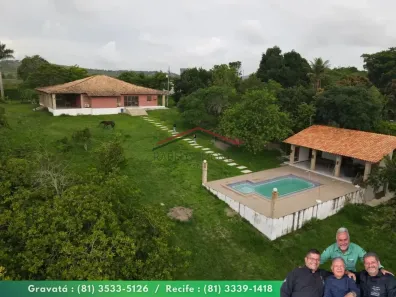 Fazenda/Sítio com 8 Quartos à venda, 25000m² no Centro, Chã Grande