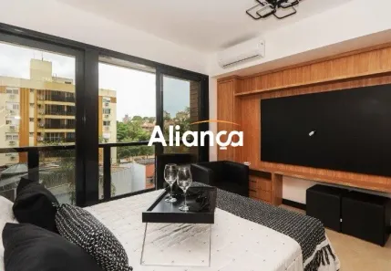 Apartamento com 1 Quarto para alugar, 37m² no Boa Vista, Porto Alegre