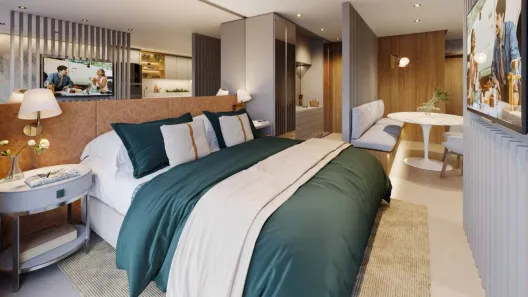 Apartamento com 1 Quarto à venda, 50m² no Jardim Goiás, Goiânia