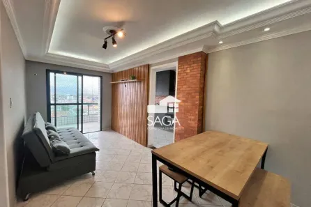 Apartamento com 1 Quarto à venda, 51m² no Guilhermina, Praia Grande