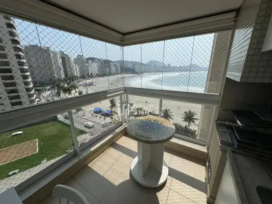 Apartamento com 3 Quartos para alugar, 110m² no Vila Luis Antônio, Guarujá