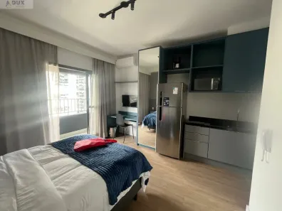 Apartamento com 1 Quarto para alugar, 28m² no Indianópolis, São Paulo