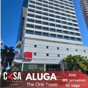 Sala Comercial para alugar, 33m² no Aldeota, Fortaleza