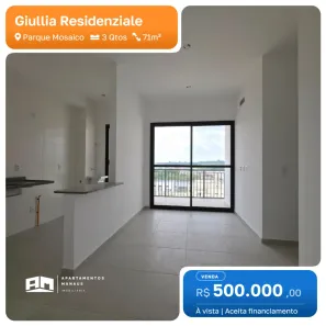 Apartamento com 3 Quartos à venda, 71m² no Planalto, Manaus