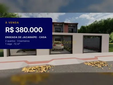 Casa com 2 Quartos à venda, 72m² no Enseada de Jacaraípe, Serra